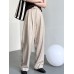 Hanging loose wide leg pants