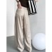 Hanging loose wide leg pants
