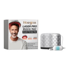 Moving Hair Growth Treatment, Repair Frizzy, Smooth And Dense Hair Scalp Care Heating Massage Cap