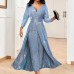 Fashionable Euro-american Dual-sided Sequined Long Gown Ins Strapless Sexy Jumpsuit For Banquets Parties
