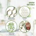 Garden Plant Trellis, Home Wooden Geometric Molding Decorative Support Flower Arrangements Climbing Pergola