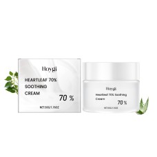 Heart Leaf Moisturizing And Soothing Cream Relieves Dry Skin, Hydrates, Nourishes And Restores Skin Elasticity