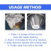 Kitchen Grease Foam Cleaner, Stove Range Hood Remove Stain Heavy Grease Foam Cleaner