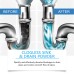 Drain Blockage Removal Powder, Kitchen Bathroom Floor Drain Pipe Cleaning Decontamination Desalting Odor Drain Blockage Removal Powder, Kitchen Bathroom Floor Drain Pipe Cleaning Decontamination Desalting Odor