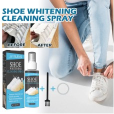 Shoe Brightening White Cleaning Spray, Small White Shoes Stain Cleaning White Portable Free Wash Cleaner