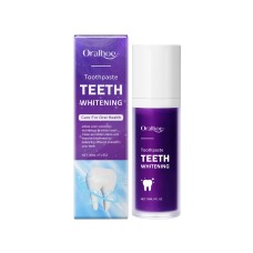 Purple Toothpaste Gently Cleans Odors, Dirt And Brightening Teeth Daily Hygiene Care Toothpaste