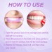 Purple Bright White Dental Stickers, Yellow Stain Removal Deep Cleaning Care For Oral Health Care Dental Stickers Purple Bright White Dental Stickers, Yellow Stain Removal Deep Cleaning Care For Oral Health Care Dental Stickers