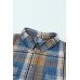 Plaid Button Up Long Sleeve Shirt