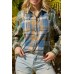 Plaid Button Up Long Sleeve Shirt