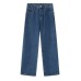 Wide Leg Jeans with Pockets