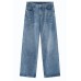 Wide Leg Jeans with Pockets