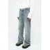 Mid Rise Jeans with Pockets Mid Rise Jeans with Pockets