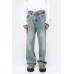 Mid Rise Jeans with Pockets Mid Rise Jeans with Pockets