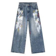 Painting Jeans with Pockets
