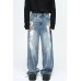 Painting Jeans with Pockets