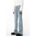 Splash Ink Washed Jeans with Pockets