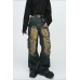 High Waist Jeans with Cargo Pockets