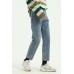 Straight Leg Jeans with Pockets
