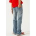 Raw Hem Jeans with Pockets
