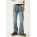 Raw Hem Jeans with Pockets