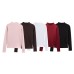 Half high neck elastic warm and slim fit base shirt for women's T-shirt top