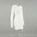 European and American perspective slim fit high-end feeling simple style fashionable dress European and American perspective slim fit high-end feeling simple style fashionable dress