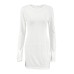 European and American perspective slim fit high-end feeling simple style fashionable dress European and American perspective slim fit high-end feeling simple style fashionable dress