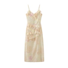 Long dress with camisole for women Long dress with camisole for women