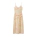 Long dress with camisole for women