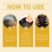 Rice Wash Water Hair Care Oil Repair Hair End Moisturizing Hair Natural Fluffy, Smooth And Glossy Hair Care Essential Oil