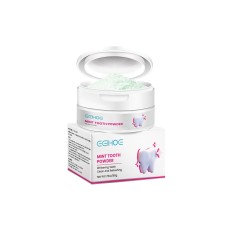 Mint Dental Powder, Remove Dirt Fresh Breath Bright White Teeth Clean Odor Stains And Tartar Cleaning Powder