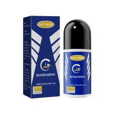 Men's Antiperspirant Roll-On Clean Underarm Sweat Odor Refreshing And Lasting Fragrance Roll-On Perspirant Suppression