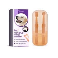 Pet Toothbrush For Dogs, Pet Oral Cleaning Dental Stains Dental Health Care Pet Toothbrush For Dogs, Pet Oral Cleaning Dental Stains Dental Health Care
