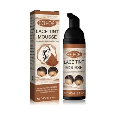 Lace Tint Mousse, No Damage Hair Easy To Color Wig Color Disposable Hair Conditioner