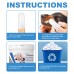 Pet Dental Finger Wipes, Bad Breath Tartar Teeth Yellow Dog Clean Mouth Care Finger Cover