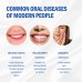 Fresh Breath Tooth Powder, Teeth Cleaning Yellow Teeth Stain Removal Tartar Beauty Whitening Oral Care