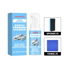 Foam Sneaker Cleaner, Small White Shoes Clean Stains Yellow Oxidation Portable No-Wash Cleaning