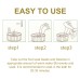 Lymphatic Drainage Slimming Foot Soak Beads, Relieve Leg Swelling Repair Veins Firming And Toning Foot Bath Pack