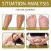 Lymphatic Drainage Slimming Foot Soak Beads, Relieve Leg Swelling Repair Veins Firming And Toning Foot Bath Pack