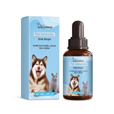 Pet Immune Oral Drops, Special Nutritional And Immune Health Drops For Cats And Dogs