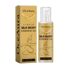 Liquid Silk Body Essence Oil, Firming Skin Filling Water Tender Skin Moist Fresh And Not Greasy Skin Oil