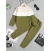 Children's Color Block Top and Pants Set Children's Color Block Top and Pants Set
