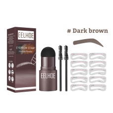Eyebrow Print Mold Thrush, Lazy Eyebrows Fill Makeup Eyebrow Cake Waterproof Hairline Powder