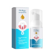oralhoe Gum Regrowth Foam, Clean Teeth Tartar Care Gums Clean Teeth Anti-Moth Fresh Breath Mousse