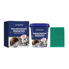 JAYSUING Stainless Steel Cleaning Cream Kitchen Utensils Clean Pot Bottom Black Dirt Stains Rust Polishing Detergent