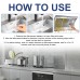Jakehoe Multi-Functional Bio-Enzyme Cleaning Tablets, Bathroom Kitchen Multi-Functional Stain Cleaning Stainless Steel Rust Remover