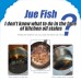 Jue-Fish Bubble Cleaner, Range Hood Stove Exhaust Pipe Wall Kitchen Utensils Oil Cleaning Agent