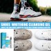 Jaysuing Shoes Whitening Cleansing Gel, Shoe Brightening No-Wash Side Stain Remover And Brightening Cleaner