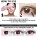 EELHOE Eyelash Boost Serum, Natural Long Black Thick Curling Eyelashes Waterproof And Non-Smudges Durable Mascara