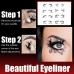 EELHOE Halloween Eyeliner Stick Scary Fashion Party Makeup Kit Bat Spider Decorative Eyeliner Eyeshadow Stick